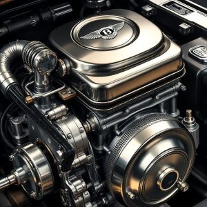 Двигатель марки Bentley